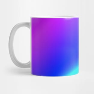 white yellow pink blue abstract texture Mug